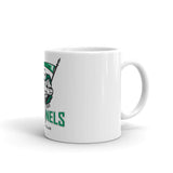 South River Sentinels Rugby Club White glossy mug