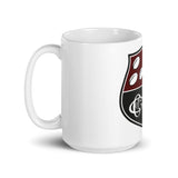 C of C Men's RFC White glossy mug