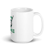 South River Sentinels Rugby Club White glossy mug