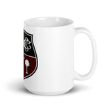 C of C Men's RFC White glossy mug